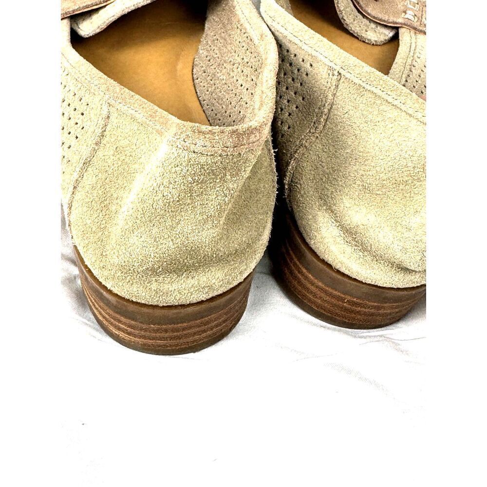 NWOB Lucky Brand Perforated Penny Loafers Beige Size 6 / See Description - Picture 10 of 10